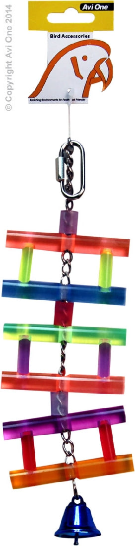 AVI ONE ACRYLIC LADDER WITH BELL