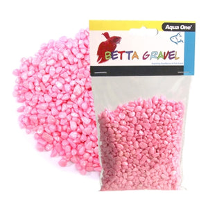 BETTA GRAVEL METALLIC PINK 350G