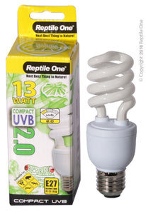 REPTILE ONE COMPACT UVB BULB 13W UVB 2.0