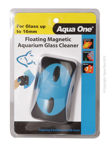AQUA ONE FLOATING MAGNET CLEANER UP TO 16MM GLASS