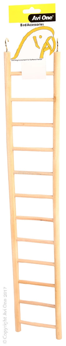 AVI ONE BIRD TOY WOODEN LADDER 12 RUNG