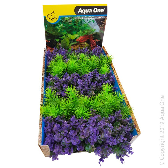 ECOSCAPE FOREGROUND PURPLE CATSPAW OR GREEN AMBULIA MIX ASSORTED