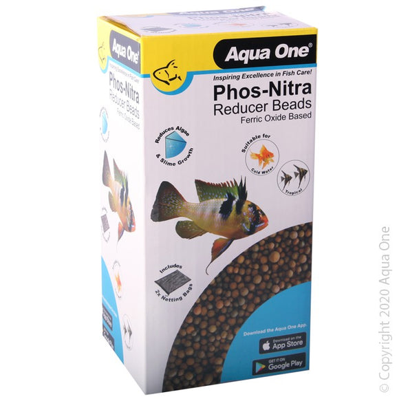 AQUA ONE PHOSPHATE AND NITRATE REDUCER BEADS 1400G