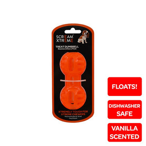 SCREAM XTREME TREAT DUMBBELL ORANGE 11.5CM