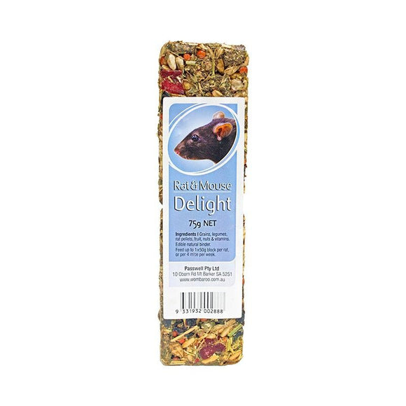 PASSWELL RAT & MOUSE DELIGHTS 75G