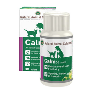 NATURAL ANIMAL SOLUTIONS CALM 30 TABLETS