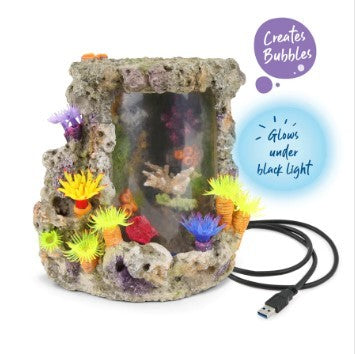 KAZOO LED CORAL CENTREPIECE WITH PLANTS AND AIR MEDIUM