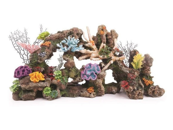 KAZOO CORAL REEF WITH PLANTS AND AIR GIANT
