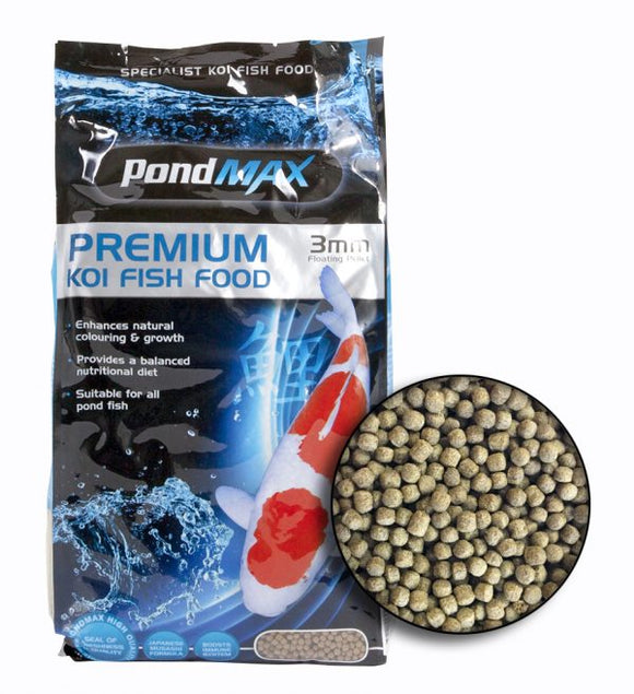 PONDMAX PREMIUM KOI FOOD 3MM 1.1KG