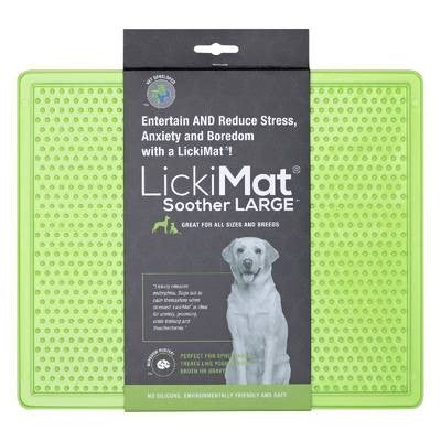 LICKIMAT SOOTHER X-LARGE GREEN 30 X 25CM